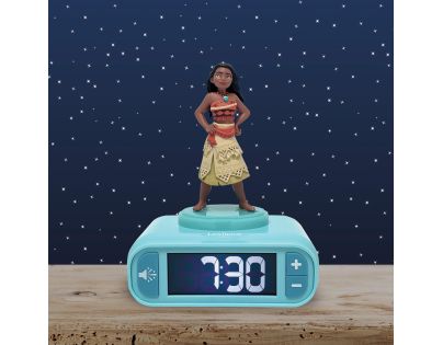 Lexibook Budík Vaiana se svítící figurkou