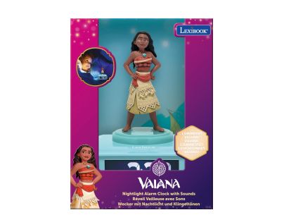 Lexibook Budík Vaiana se svítící figurkou