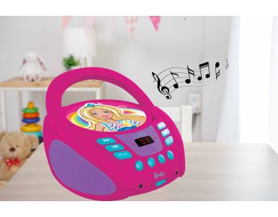 Lexibook CD přehrávač Barbie