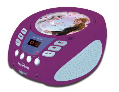 Lexibook CD přehrávač Frozen s bluetooth a světelnými efekty