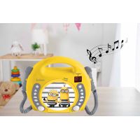 Lexibook CD přehrávač Mimoni se 2 mikrofony 4