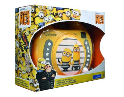 Lexibook CD přehrávač Mimoni se 2 mikrofony