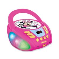 Lexibook CD přehrávač Minnie s bluetooth a světelnými efekty