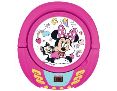 Lexibook CD přehrávač Minnie s bluetooth a světelnými efekty