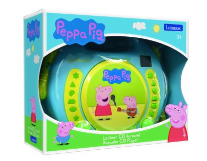 Lexibook CD přehrávač Prasátko Peppa se 2 mikrofony