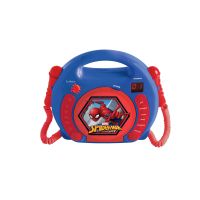 Lexibook CD přehrávač Spiderman se 2 mikrofony