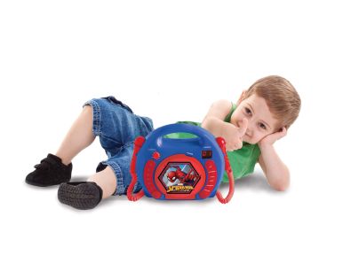 Lexibook CD přehrávač Spiderman se 2 mikrofony