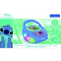 Lexibook CD přehrávač Stitch s bluetooth a světelnými efekty 3