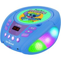 Lexibook CD přehrávač Stitch s bluetooth a světelnými efekty