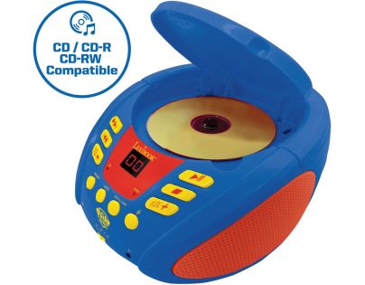 Lexibook CD přehrávač Tlapková patrola s bluetooth a světelnými efekty