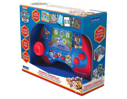 Lexibook Česko-anglická vzdělávací herní konzole Tlapková patrola 100 aktivit
