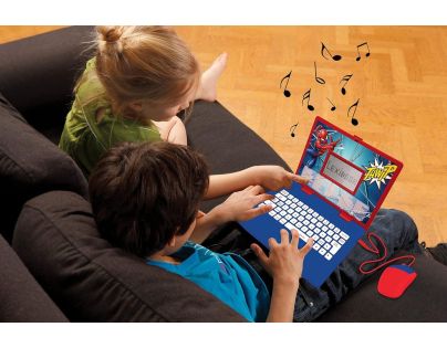Lexibook Česko-anglický vzdělávací notebook SpiderMan