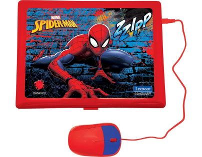 Lexibook Česko-anglický vzdělávací notebook SpiderMan