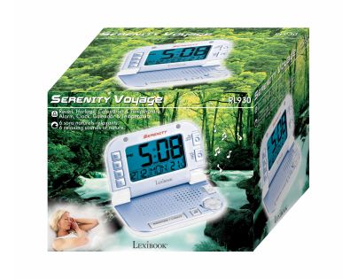 Lexibook Cestovní budík s relaxačními melodiemi