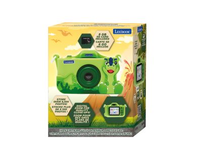 Lexibook Dětský fotoaparát s 3D krytem Dinosaurus