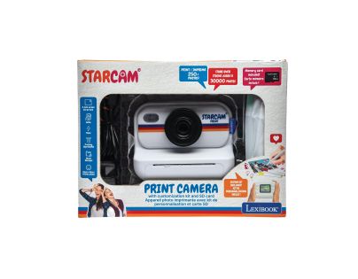 Lexibook Dětský instantní fotoaparát StarCAM se sadou