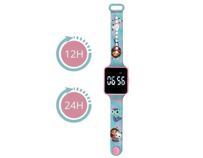 Lexibook Digitální hodinky Gábinin kouzelný domek s budíkem