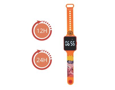 Lexibook Digitální hodinky Naruto s budíkem