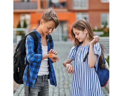 Lexibook Digitální hodinky Naruto s budíkem