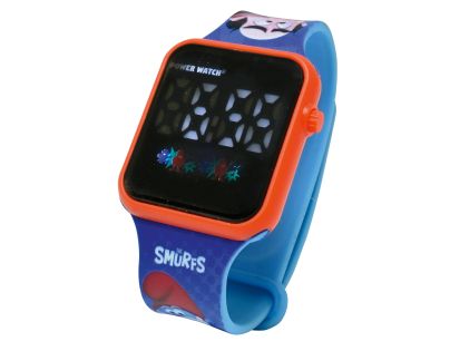 Lexibook Digitální hodinky Šmoulové s budíkem