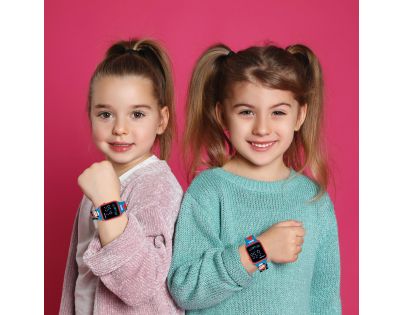 Lexibook Digitální hodinky Šmoulové s budíkem