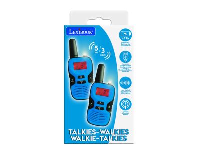 Lexibook Digitální nabíjecí vysílačky s dosahem až 5 km 8 kanálů