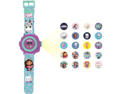 Lexibook Digitální promítací hodinky - Gábinin kouzelný domek