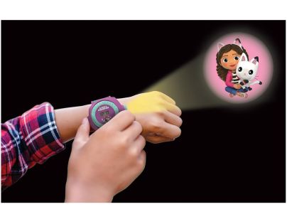 Lexibook Digitální promítací hodinky - Gábinin kouzelný domek