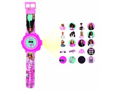 Lexibook Digitální promítací hodinky Barbie s 20 obrázky