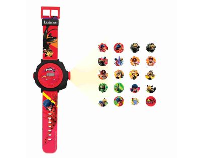 Lexibook Digitální promítací hodinky Kouzelná Beruška s 20 obrázky