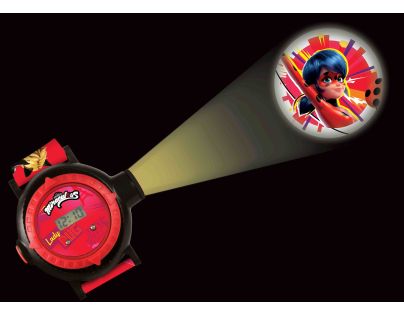 Lexibook Digitální promítací hodinky Kouzelná Beruška s 20 obrázky