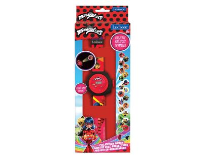 Lexibook Digitální promítací hodinky Kouzelná Beruška s 20 obrázky