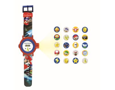 Lexibook Digitální promítací hodinky Mario s 20 obrázky
