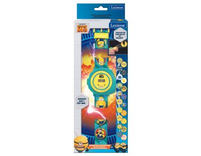 Lexibook Digitální promítací hodinky Mimoni s 20 obrázky