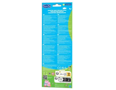 Lexibook Digitální promítací hodinky Prasátko Peppa s 20 obrázky