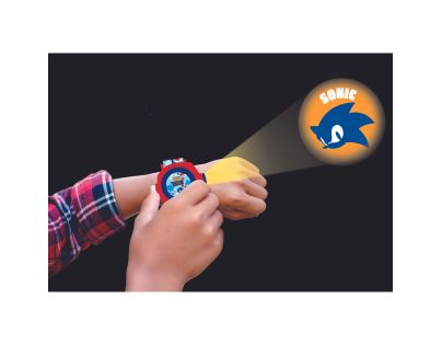 Lexibook Digitální promítací hodinky Sonic s 20 obrázky