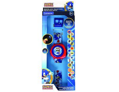 Lexibook Digitální promítací hodinky Sonic s 20 obrázky