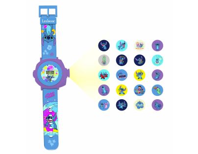 Lexibook Digitální promítací hodinky Stitch s 20 obrázky