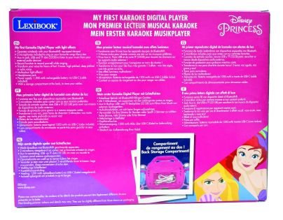 Lexibook Digitální reproduktor Disney princezny se 2 mikrofony