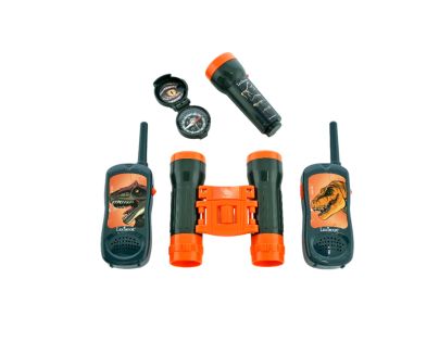 Lexibook Dinosaurus set vysílačky, dalekohled, baterka, kompas