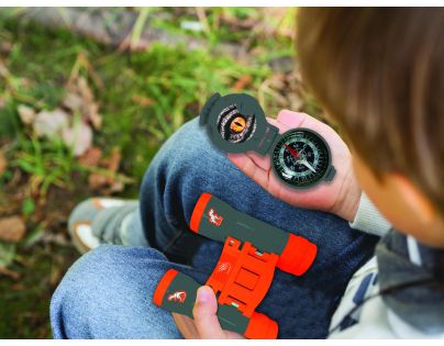 Lexibook Dinosaurus set vysílačky, dalekohled, baterka, kompas