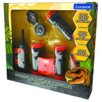 Lexibook Dinosaurus set vysílačky, dalekohled, baterka, kompas 6