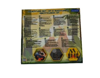 Lexibook Dinosaurus set vysílačky, dalekohled, baterka, kompas