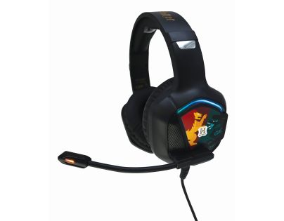 Lexibook Drátová herní sluchátka Harry Potter s mikrofonem a světelnými efekty