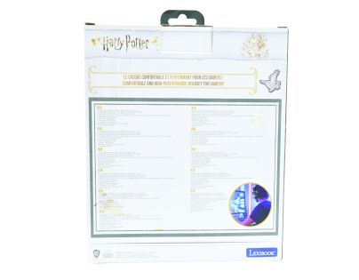 Lexibook Drátová herní sluchátka Harry Potter s mikrofonem a světelnými efekty