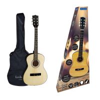 Lexibook Dřevěná akustická kytara 91 cm s taškou
