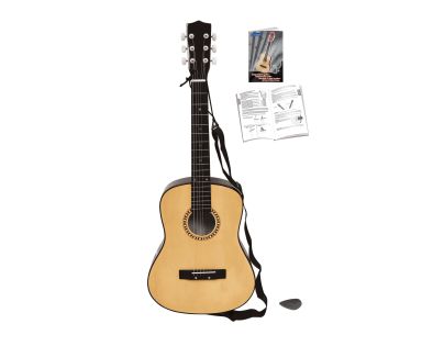 Lexibook Dřevěná akustická kytara 91 cm s taškou