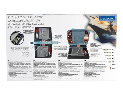 Lexibook Elektronická mluvící hra Námořní bitva (FR-DE-IT-NL)