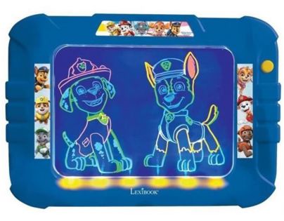 Lexibook Elektronická neónová kreslicí tabulka Tlapková Patrola