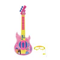 Lexibook Elektronická svítící kytara Barbie + brýle s mikrofonem 2